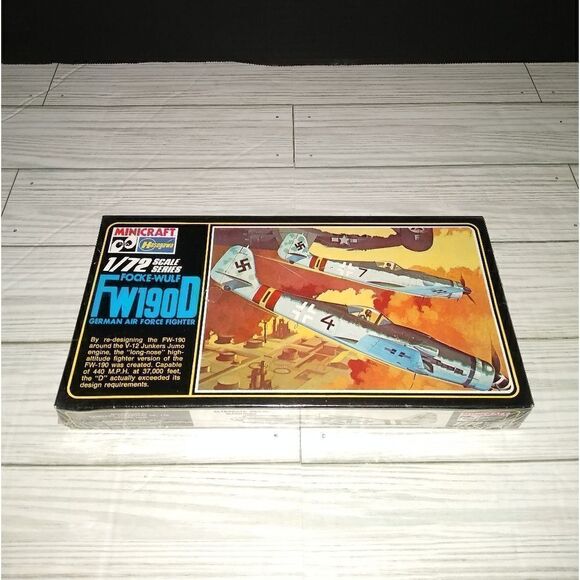 Hasegawa Minicraft 1/72 Focke-Wulf Fw190D German Air Force Fighter Model Plane - Picture 1 of 6